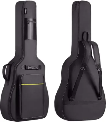 Fancy Guitar Bags Padding Water Resistant Dual Adjustable Guitar Bag Sling Bags with Guitar Strap