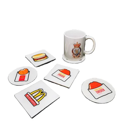 Best Sales  Customized coaster Beverage Coffee coaster Acrylic coaster  for PROMOTION GIFTS