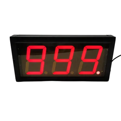 4 Inch High Brightness Large Display Screen Count up Countdown Gym Timer Digital Day Counter