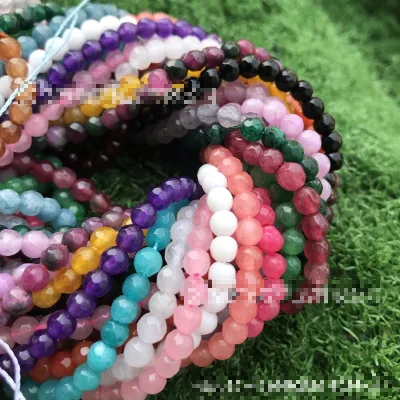 Wholesale 4mm Natural Stone Beads High Quality Multi-Color Black Labradorite Gemstone Quartz Loose Nature Crystal for DIY