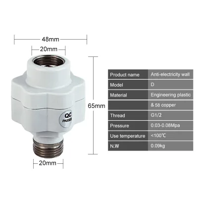 Anti-leakage Electric Wall protection for Electric Water Heater Bathroom Use Product High Quality for Sale