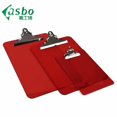 Kasbo Butterfly Ps A5 Plastic MDF Clipboard with Pocket
