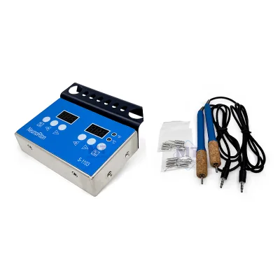 Dental Equipment Two Pen 8 Wax Tips Digital Electric Carver Dental Wax Carving Knife