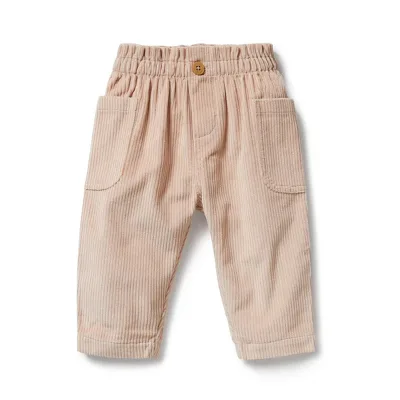 Jogging Pants Sweatpants Children's Clothing Autumn Pants New Kids Baby Thick Corduroy Elastic Waist Korean Style Carrot Pants