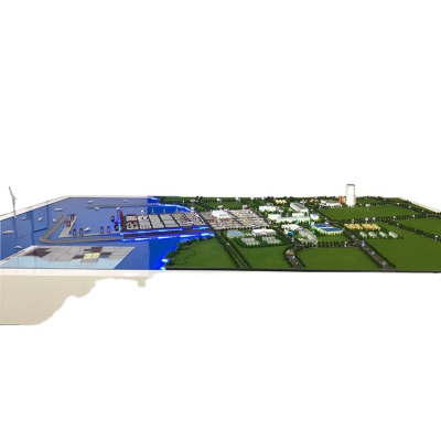Miniature Scale Model for Containers , Port Industrial Model