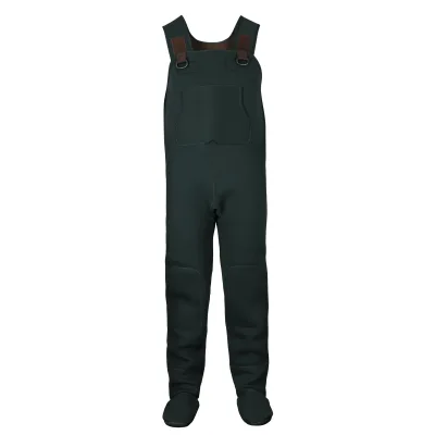Professional Waterproof Fishing Chest Wader with High-Back Design, Reinforced Knees and Zippered Security Pocket