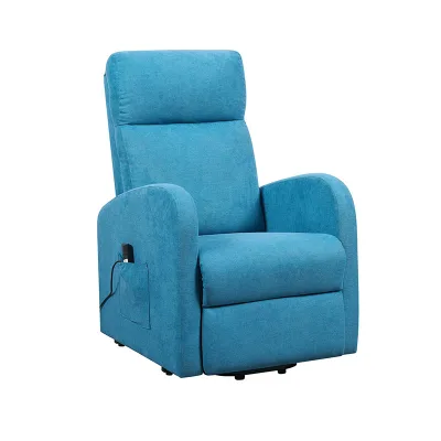Modern Wholesale Living Room Bedroom Linen Fabric Relaxing Electric Control Lounge Recliner Lift Chair Sofa for Elder People