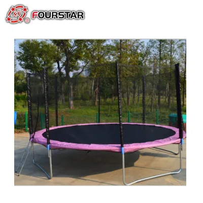 144" Trampoline with pp Jumping Quality Mat Gym Outdoor and Indoor Trampoline