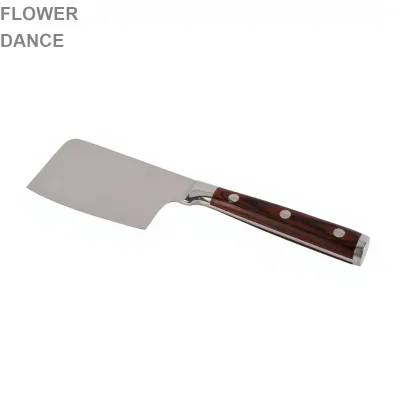 Wholesale Custom Private Label Multifunction Portable Cake Knife Cheese Cleaver Durable Stainless Steel Blade Cheese Knife