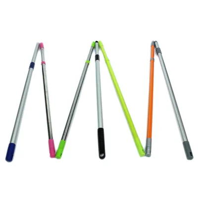 Customized Adjustable Mop Stick Aluminum Telescopic Extension Handle Pole Extendable for Cobweb Duster Cleaning Brush