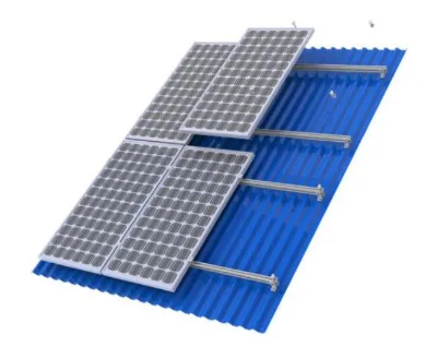 Metal Roof Solar Mounting System Aluminum PV Solar Panel Mount Bracket for Trapezoid / Corrugated / Standing Seam Tin Roof