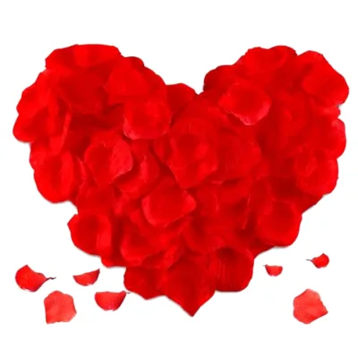 1000pcs/bag Artificial Rose Petals Are Wedding and Valentine's Day Decorative Flowers