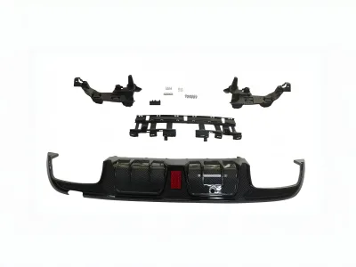 Carbon Fiber Rear Diffuser for Mercedes W205 2015-2021