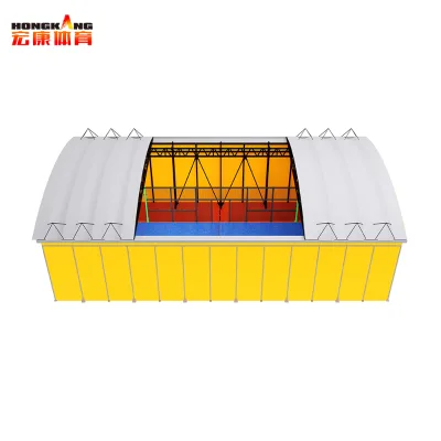 Hot Selling High Strength Padel Court System Outdoor Panoramic Court De Padel Portable With Electric Roof