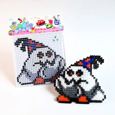 Factory Sale Diy Small Ghost Preschool Montessori Educational Toys Eco-friendly Non-Toxic PE/EVA Material 5mm for Perler Hama
