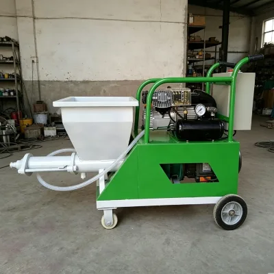 Professional Mortar Spraying Equipment 220V/380V Dual Voltage for Civil Engineering Wall Finishing