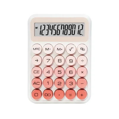 2025 New 12-Digit Large Screen Calculator with High Appearance Level Student Accounting Office Computing Battery Powered