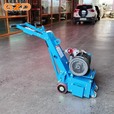 GZD Customized Logo and Color 380V Electric Concrete Scarifier 300mm Working Width Milling Planer Machine
