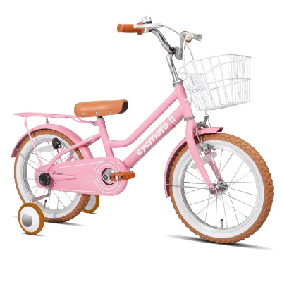 JOYKIE in Stock Wholesale 12" Inch Girl pink Vintage Cycle Kids Bike
