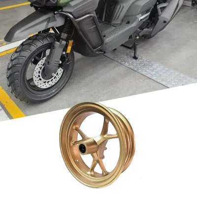 12" TANK200 150CC Universal Gasoline Motorbike Parts Modified Replacement Front Wheel Hub Aluminum Alloy Wheel Rims
