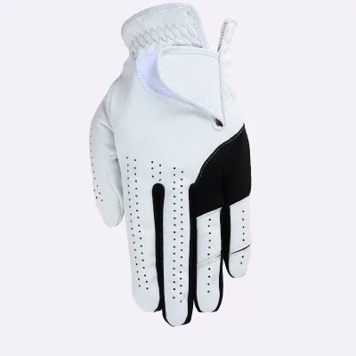 Unisex High-Grade Synthetic PU Golf Gloves for Left Hand Customizable Logo Breathable for Sports
