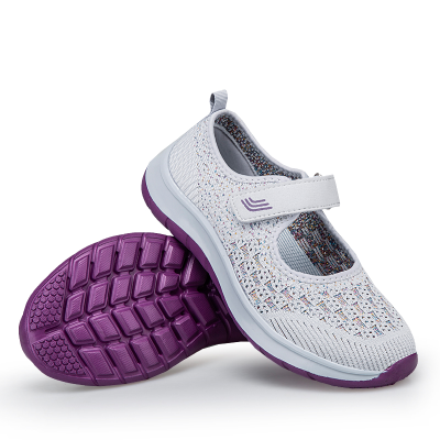 Wholesale Women Running Sneaker Outdoor Walking Shoes Anti-slip Mama Shoes Light Weight Comfortable Sport Sandals