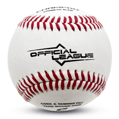 Official Professional Real Cowhide Leather Wool Wound Double Cushioned Red Cork Core Game League Baseball