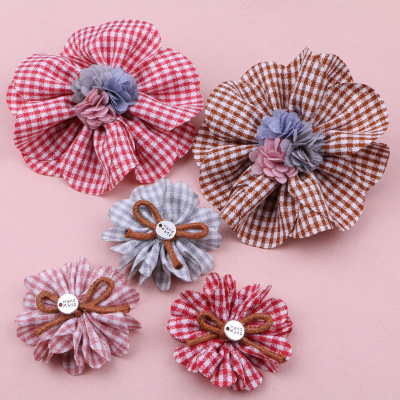 Kids Pretty Fabric Handmade Flower for Decoration, New Handcrafted Flower