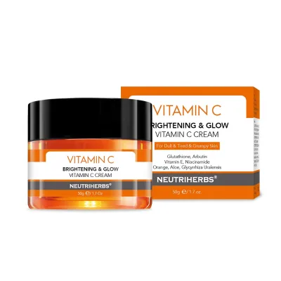 Private Label Skin Care Glow Moisturizing Whitening Vitamin C Cream