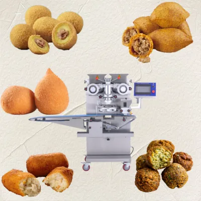 Automatic Falafel Encrusting and Filling Machine High Quality Maamoul Making Machine Kubba /Coxinha /Mochi Ice Cream Machine