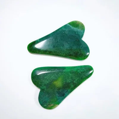 2026 Butterfly style gua sha jade Indian agate plate gua sha-tool