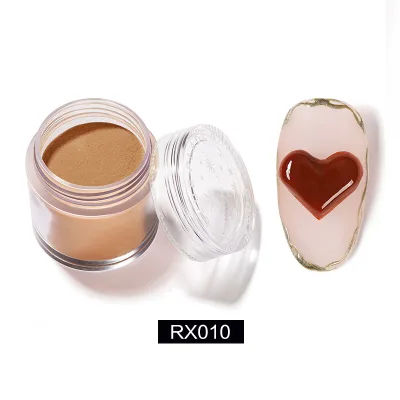 Good Hardness Dipping Powder 58 Colors 10G Bulk Quick Dry Professional Nail Art Powder for Acrylic Powder Hard Gel