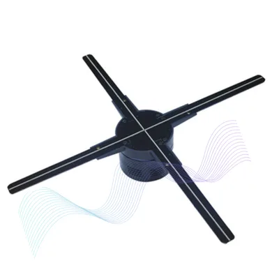 3D Fan Screen Anime Display for Advertising Medical Restaurant/Hotel & Education Use
