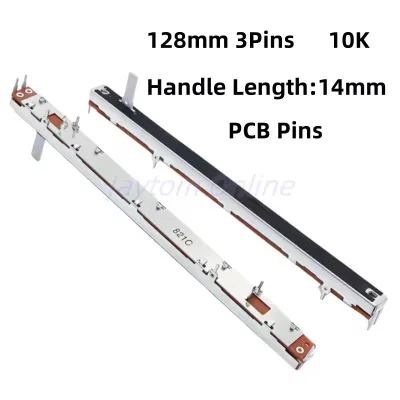 Japan ALPS 128mm Sliding Fader Potentiometer Vocal FX16II 16 Channel Mixing Push Rod 10K