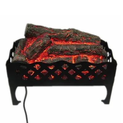 OEM Decorative Artificial Polyresin Electric Fireplace Realistic Logs Insert