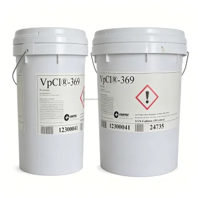 FZR CORTEC VpCI-369 5 US Gallons Industrial Degreaser Rust Inhibitive Cleaning Solution Metal Surface Cleaner