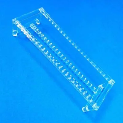 High Fused Clear Quartz Glass Instrument Carrier for Boat Quartz Wafer Essential Component for Quartz Tubes