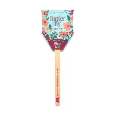 A Set Hot Sale Butterfly Plant Pops and Selection of Perennial Wildflower Planting Pollinator