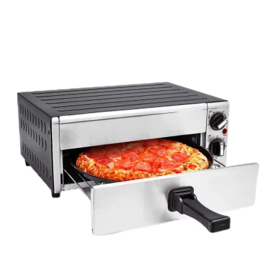 12-Inch 15L Pull-Out Large Capacity Electric Oven Pizza Cake Bread Toaster & Oven for Easy Use