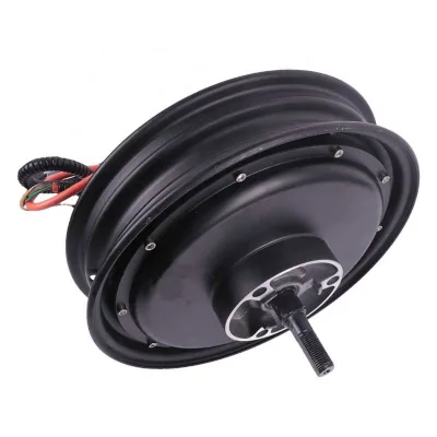 14 Inches 2000-7000w 160km/h Electric Bicycle Motorcycle Motor