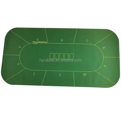Hot Sale Non slip Economy,Rubber High Quality Poker Table Games Mat,portable Casino Gambling Tables Mat