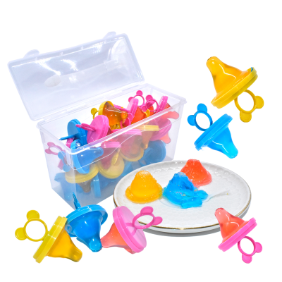 Jelly Gummy Pacifier Jelly Shaped Jelly Pudding Exploding Jumping Candy