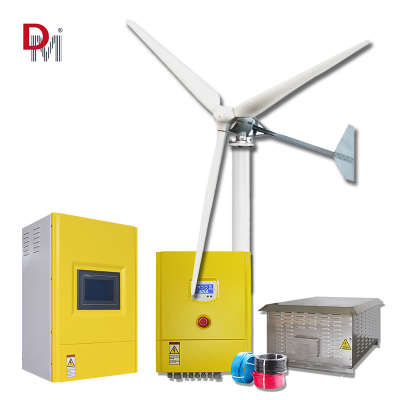 China Wind Turbine Wind Generator 2kw Free Energy Generator Noiseless 48v Wind Turbine Controller