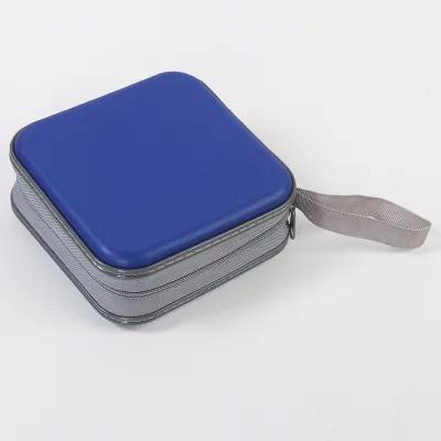 Plastic Square CD Case Model 2040+ Thickened Waterproof 40-Piece Portable Car Dustproof Disc Storage Box