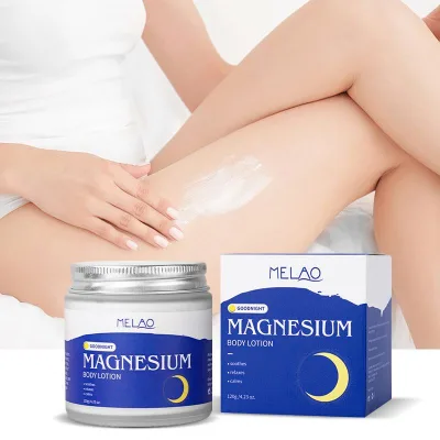 New Product Body Butter Wholesale Lotion Support for Sleep, Bone, Eases Cramps, Heart & Muscle Health Magnesium Cream Organic