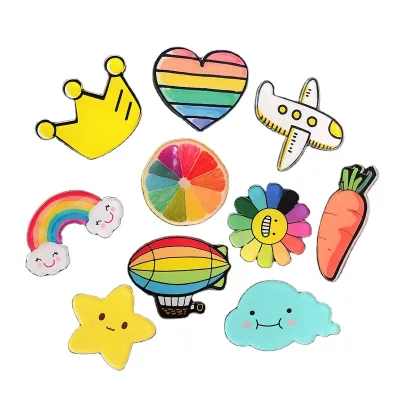 Personalized Customized Acrylic Fridge Magnets Cute Mini Home Decoration Magnetic Fridge Magnets Cartoon Anime Characters
