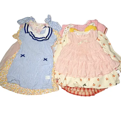 Bulk Wholesale Used Children's Dresses - Affordable Second Hand Kids Clothing Lots