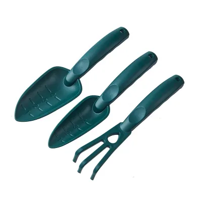 3Pcs Succulent Tools Mini Garden Tools Set Rake Shovels Plastic Material Small Gardening Potting Tool Kit for Indoor Plants