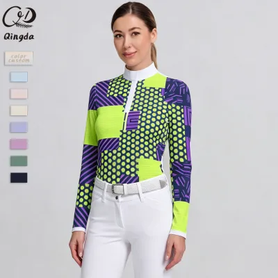 Multiple Base Color Options Available Equestrian Clothing OEM ODM Custom Prints Logos to Match Your Brand Identity