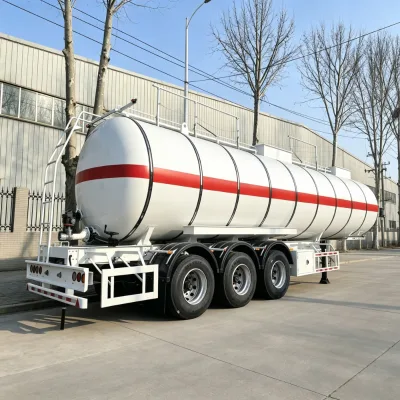 CNCMC Factory Direct Heavy Duty 30m3 Bitumen Tank Semi Trailer with Imported Burner 2/3/4 Axles >30000kg Payload